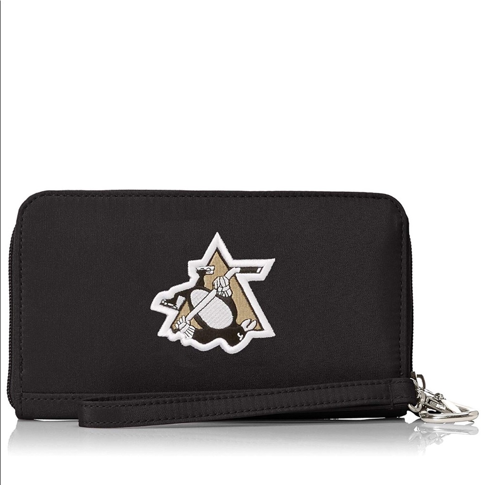 Charm14 Pittsburgh Pens Cell Wristlet Wallet
